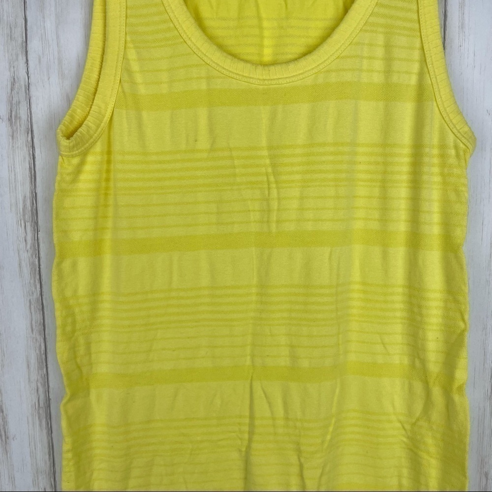 Athleta yellow athleisure tank small - Picture 3 of 5